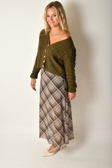 CABLE KNIT CARDIGAN