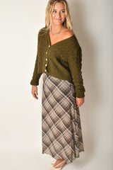 CABLE KNIT CARDIGAN
