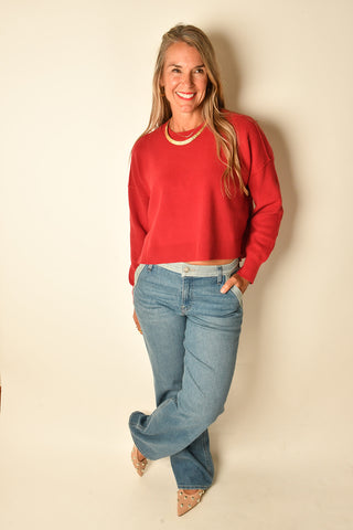 ECHO CREW NECK SWEATER