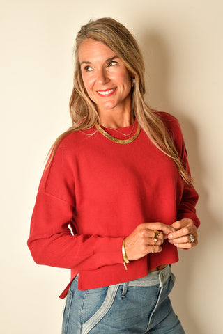 ECHO CREW NECK SWEATER