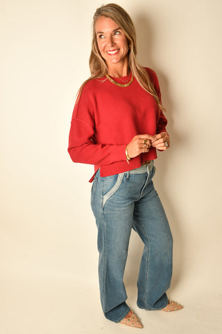 ECHO CREW NECK SWEATER