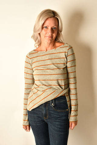 BOATNECK TWIST TOP