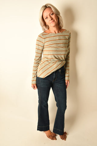 BOATNECK TWIST TOP