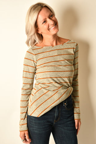 BOATNECK TWIST TOP