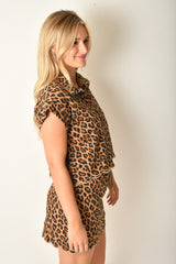 ANIMAL SS SKIRT SET