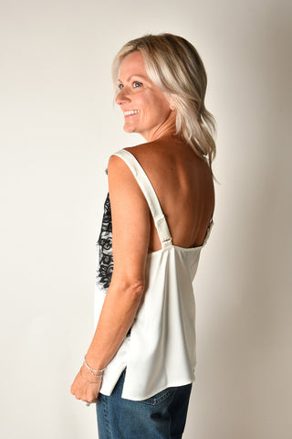 LACE ACCENT CAMISOLE