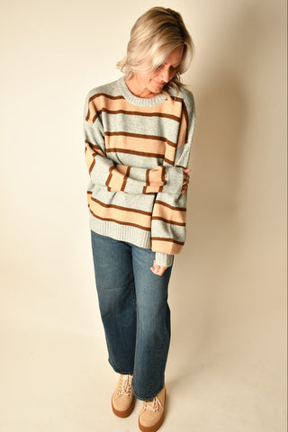 HONEYBEE STRIPED SWEATER