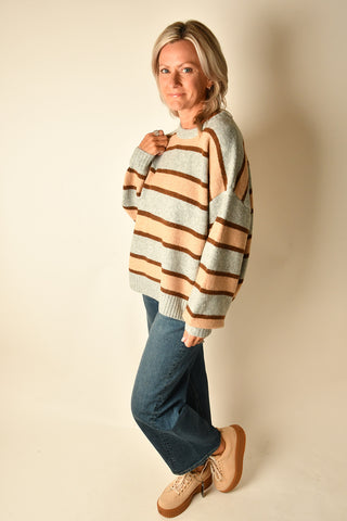 HONEYBEE STRIPED SWEATER