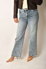 JEAN WIDE LEG CLEAN