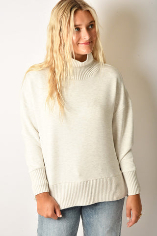 BARKER HI NECK SWEATSHIRT