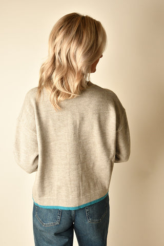 COZY HORSE CARDIGAN