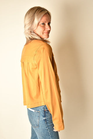 COLLARED SWING JACKET