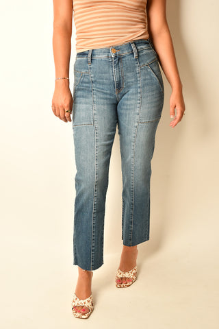 AVERY HIGH-RISE SEAMED STRAIGHT