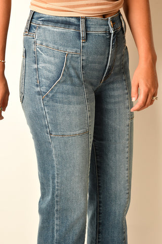 AVERY HIGH-RISE SEAMED STRAIGHT
