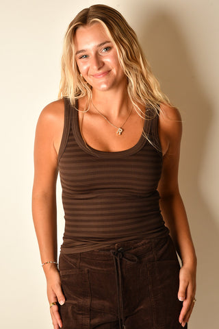 REVERSIBLE STRIPE TANK