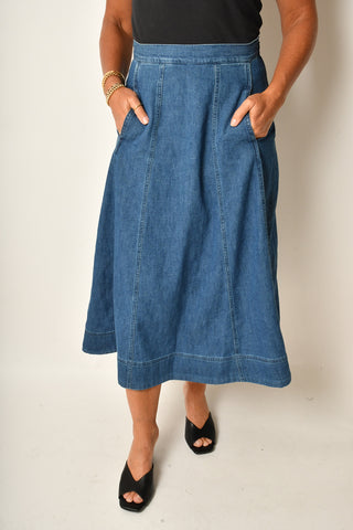 LAINEY DENIM SKIRT