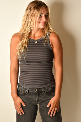 REVERSIBLE STRIPE TANK
