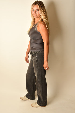 REPLAY LOW RISE V WAIST BARREL