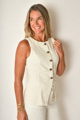 CHARLIE LONGLINE VEST