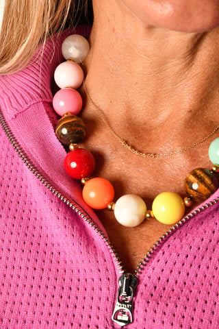 GUMBALL STATEMENT NECKLACE