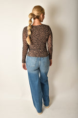FRENCH KITTY MESH L/S TEE