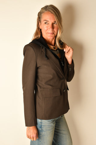 2-IN-1 DETACHABLE HOODED BLAZER