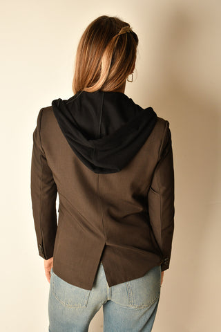 2-IN-1 DETACHABLE HOODED BLAZER
