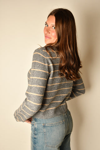 MEDINA STRIPE CARDIGAN