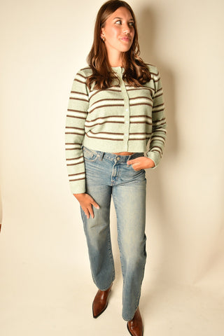 MEDINA STRIPE CARDIGAN