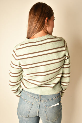 MEDINA STRIPE CARDIGAN