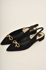 OBELLA SUEDE FLAT
