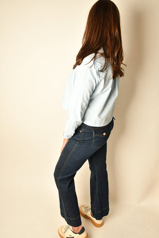 TUTOR GIRL BUTTON UP SHIRT