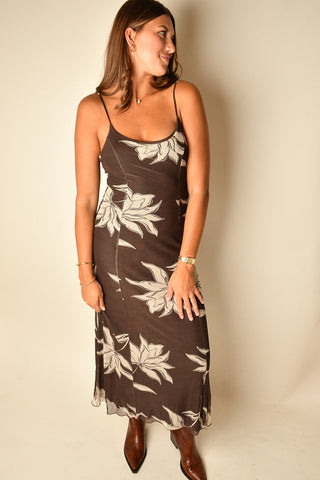 CHARISMA FLORAL MIDI DRESS