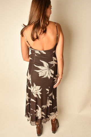CHARISMA FLORAL MIDI DRESS