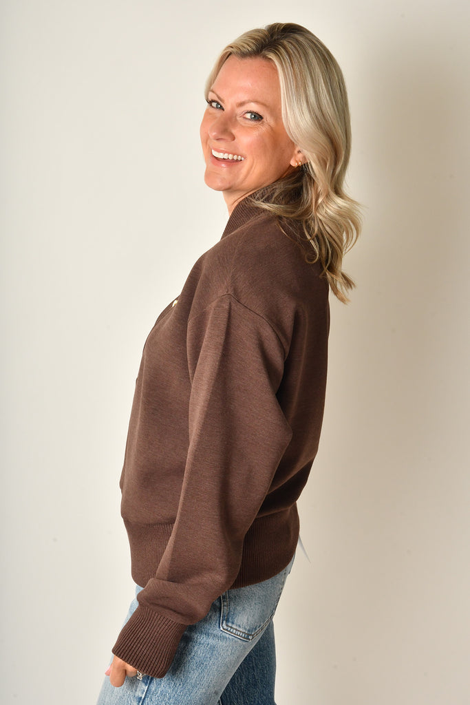SALLY HALF ZIP