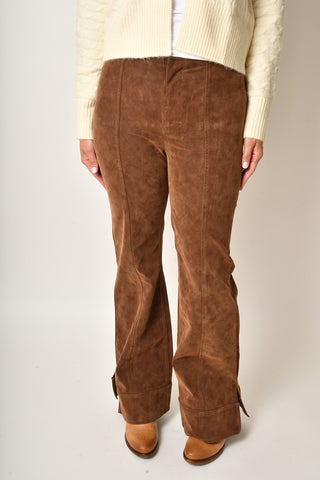 GLOW UP SUEDE PANT
