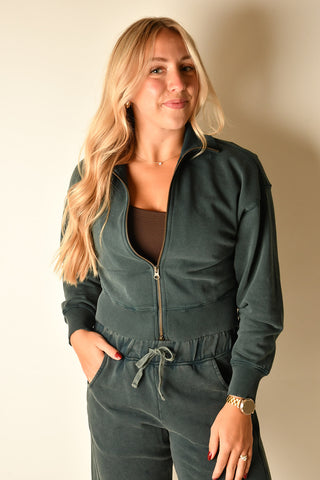 FUNNEL NECK ZIP