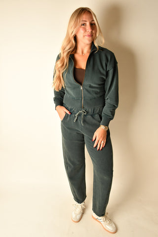 FUNNEL NECK ZIP