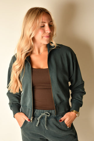 FUNNEL NECK ZIP