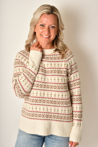 NEUTRAL STRIPE TUNIC