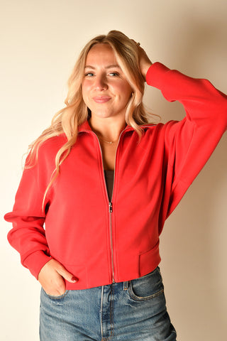 MAURITZ MODAL ZIP UP