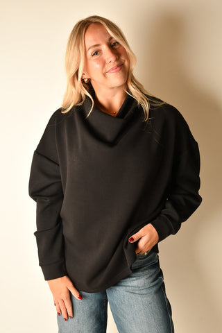FREIZA FUNNEL NECK PULLOVER