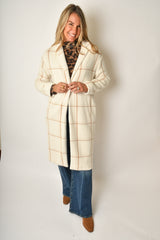 MASON WINDOWPANE COAT