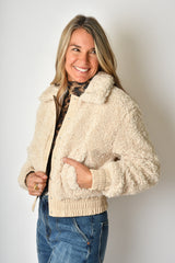 LIBBY SHERPA JACKET