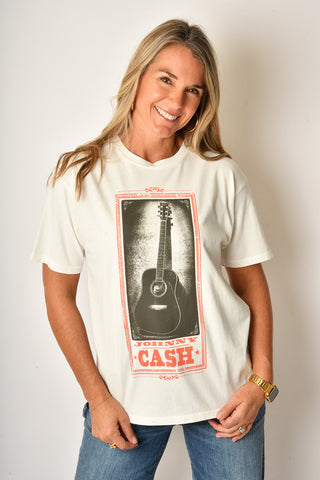 JOHNNY CASH GUITAR TEE