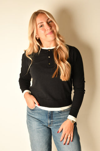 RENATA HENLEY PULLOVER