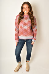 MULTICOLOR PLAID SWEATER