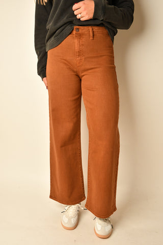 HIGH RISE WIDE LEG TROUSER