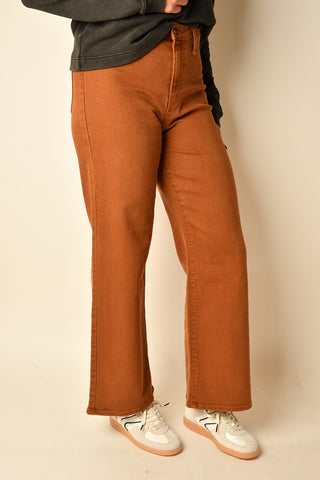 HIGH RISE WIDE LEG TROUSER
