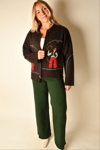 COWBOY UP CARDIGAN